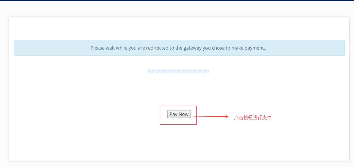 OneVPS新手购买教程-付款过渡页面