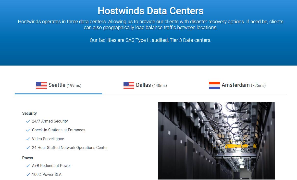 便宜的美国站群VPS推荐 - Hostwinds
