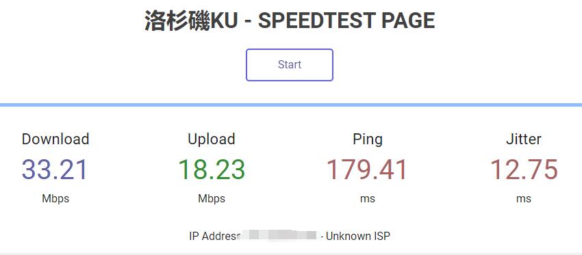 HostKVM美国VPS联通优化线路速度测评