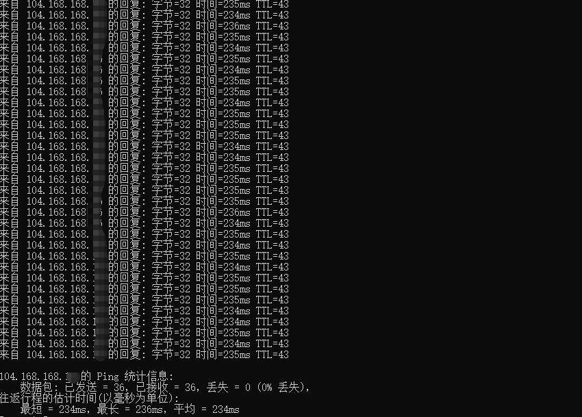 Hostwinds VPS测评 - 本地Ping平均延迟