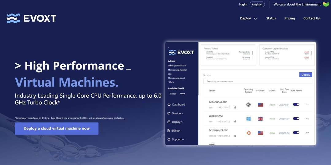 Evoxt：马来西亚VPS推荐 - 三网CN2回程线路 - 价格便宜