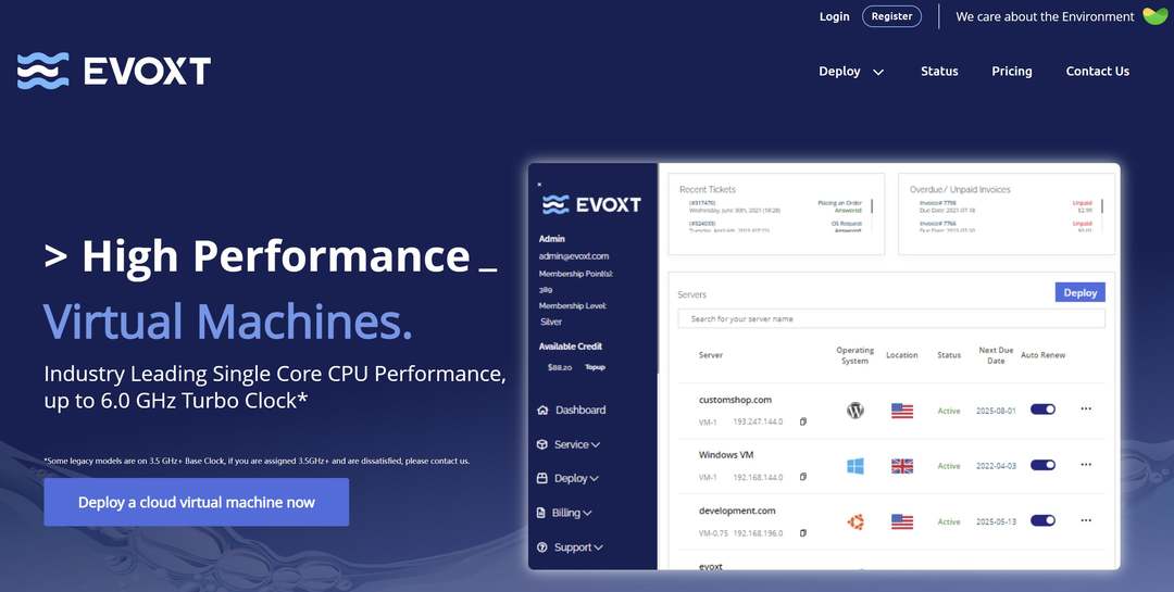 Evoxt:印尼VPS测评-雅加达机房-价格便宜