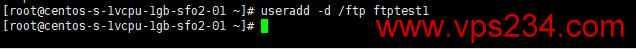 使用Linux Centos 7 搭建 FTP教程 - 创建用户名