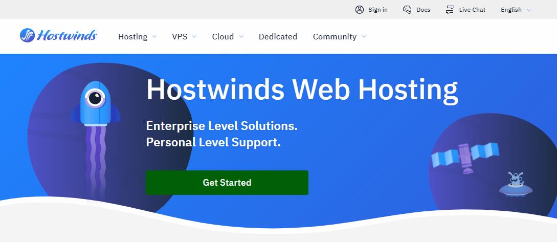 搭建网站选择Hostwinds VPS云服务器