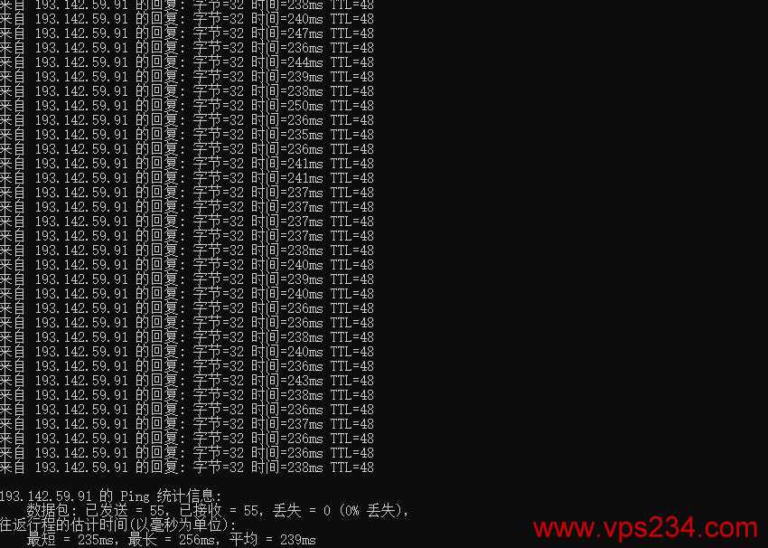 HostShield荷兰VPS测评 - 本地Ping延迟效果