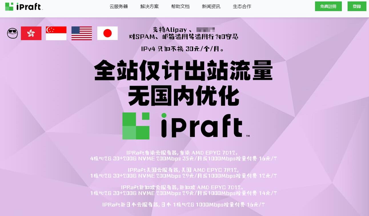 IPRaft：香港VPS怎么样测评介绍