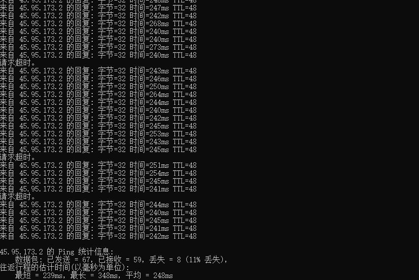 Racknerd法国VPS测评 - 本地Ping平均延迟测试