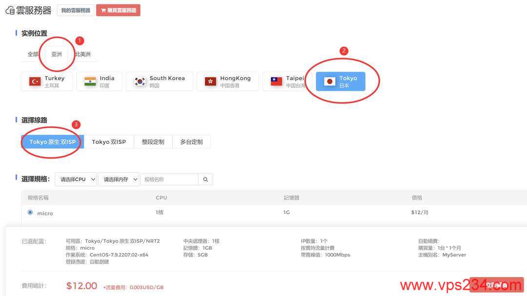 IPRaft日本VPS购买教程