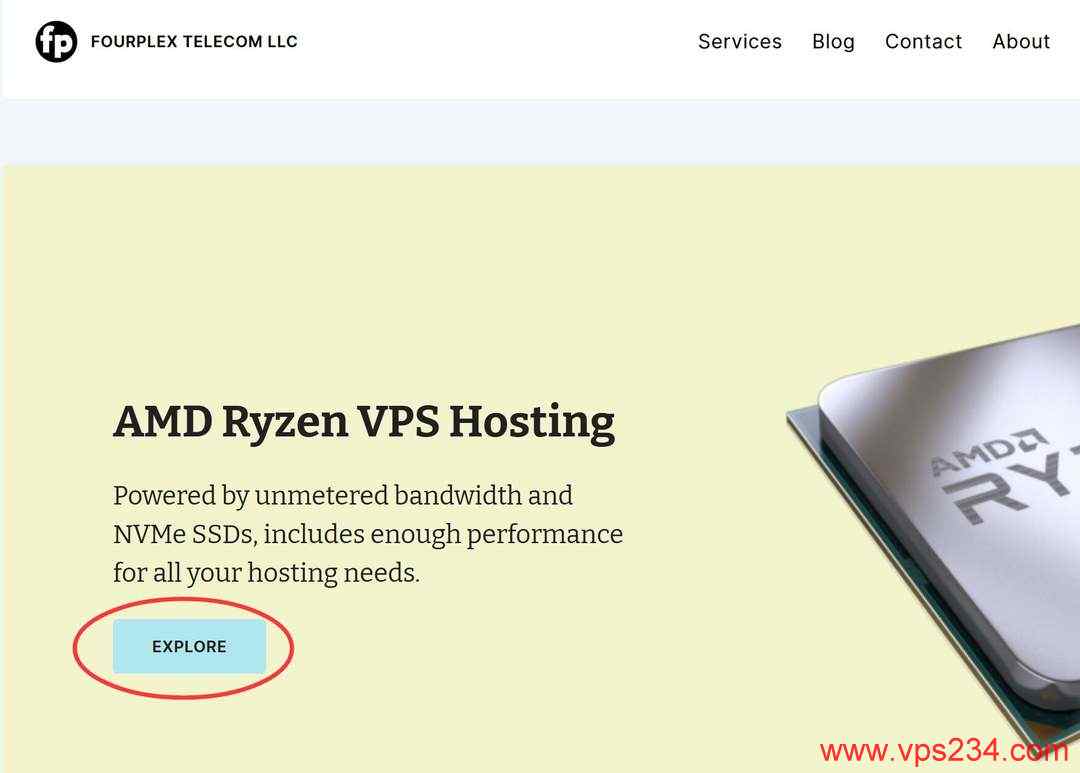 Fourplex美国VPS购买教程-产品介绍
