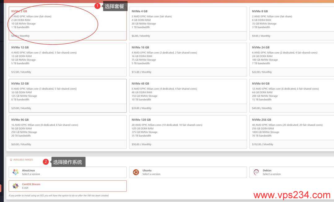 HostHatch韩国VPS购买教程-套餐配置选择