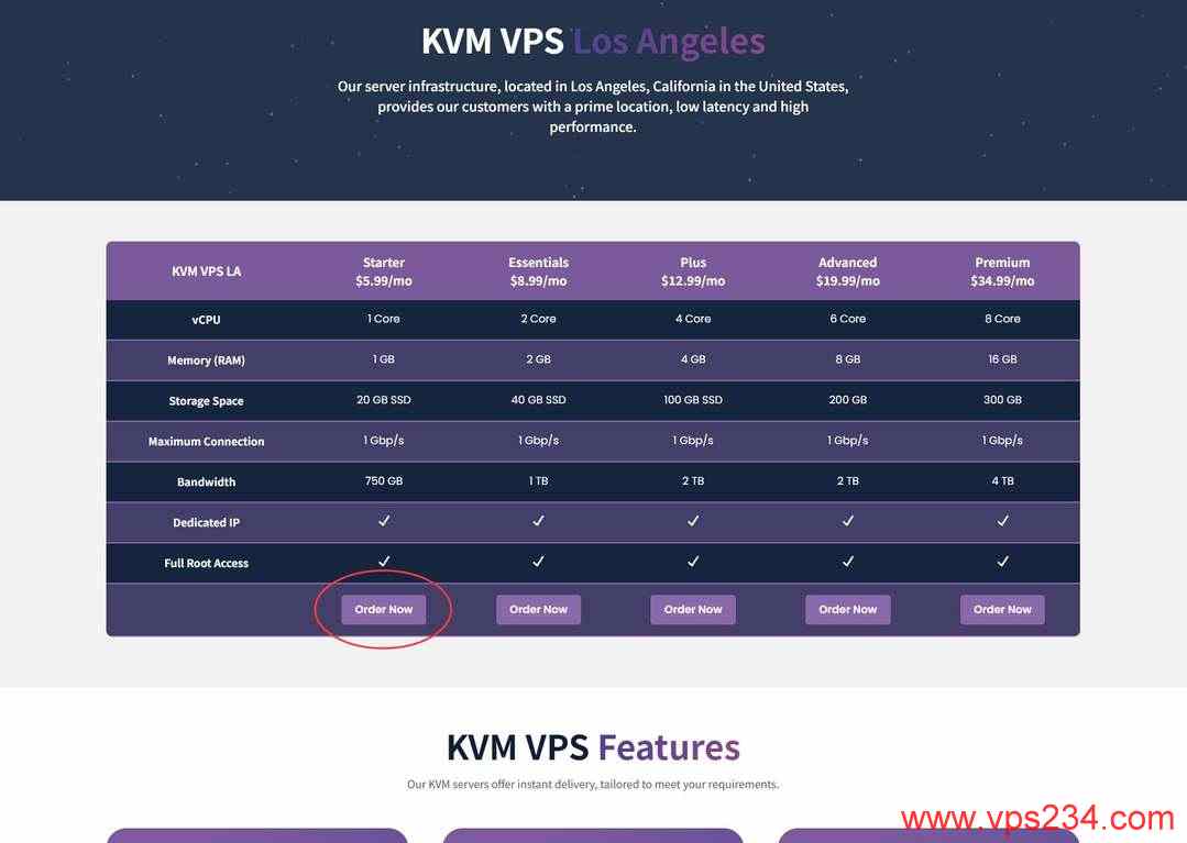 DediRock美国VPS购买教程-套餐选择
