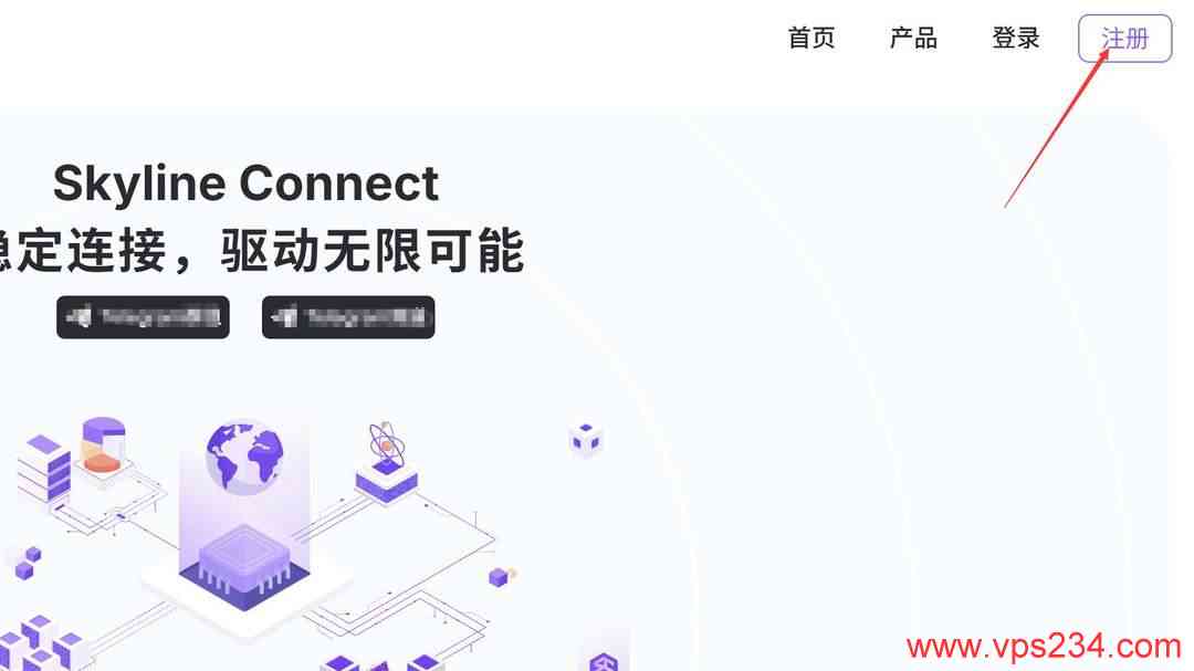 Skyline Connect日本VPS购买教程-注册入口