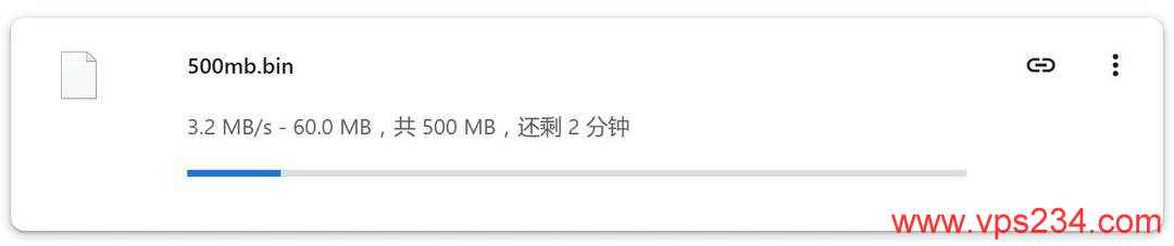 UCloud韩国VPS网络测试-本地下载速度