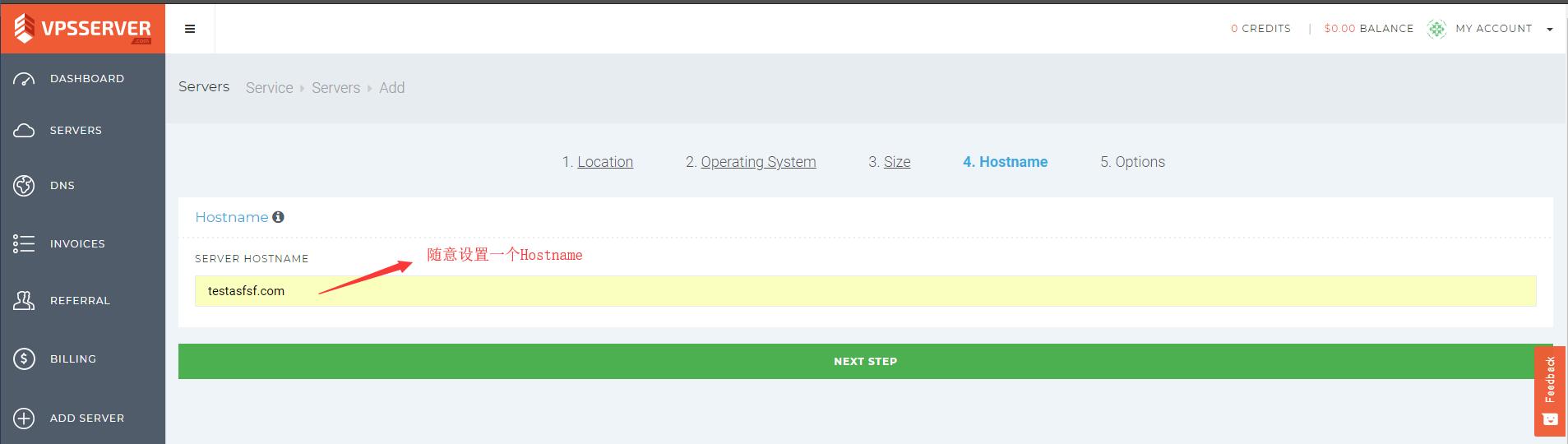 VPSServer Hostname 设置