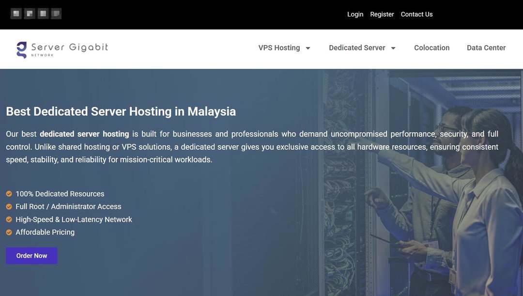 Server Gigabit：马来西亚服务器-原生IP-纯净度高