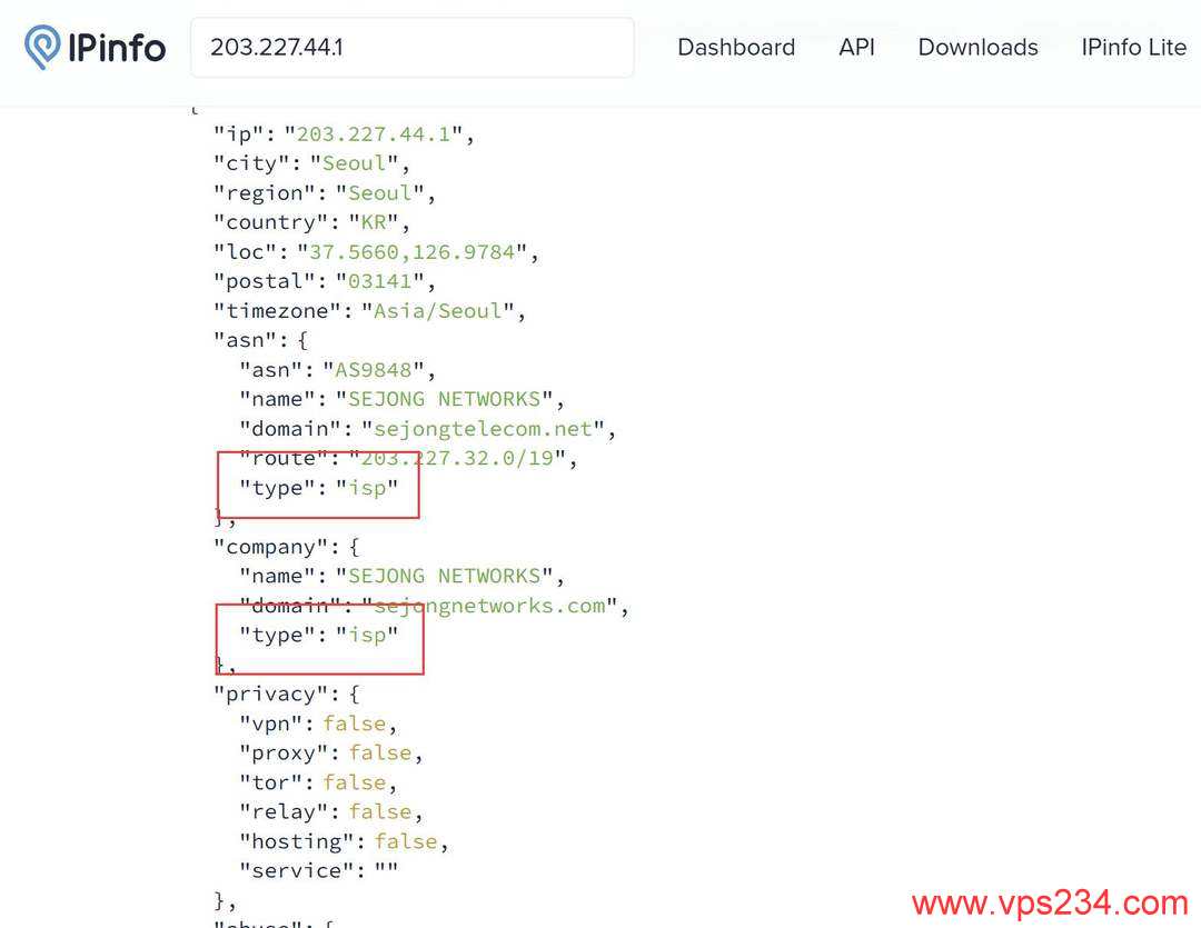 遨游主机韩国家宽VPS网络测试-ISP类型IP测试