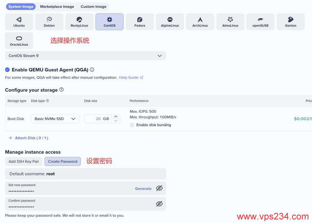 Zenlayer菲律宾VPS购买教程-操作系统选择