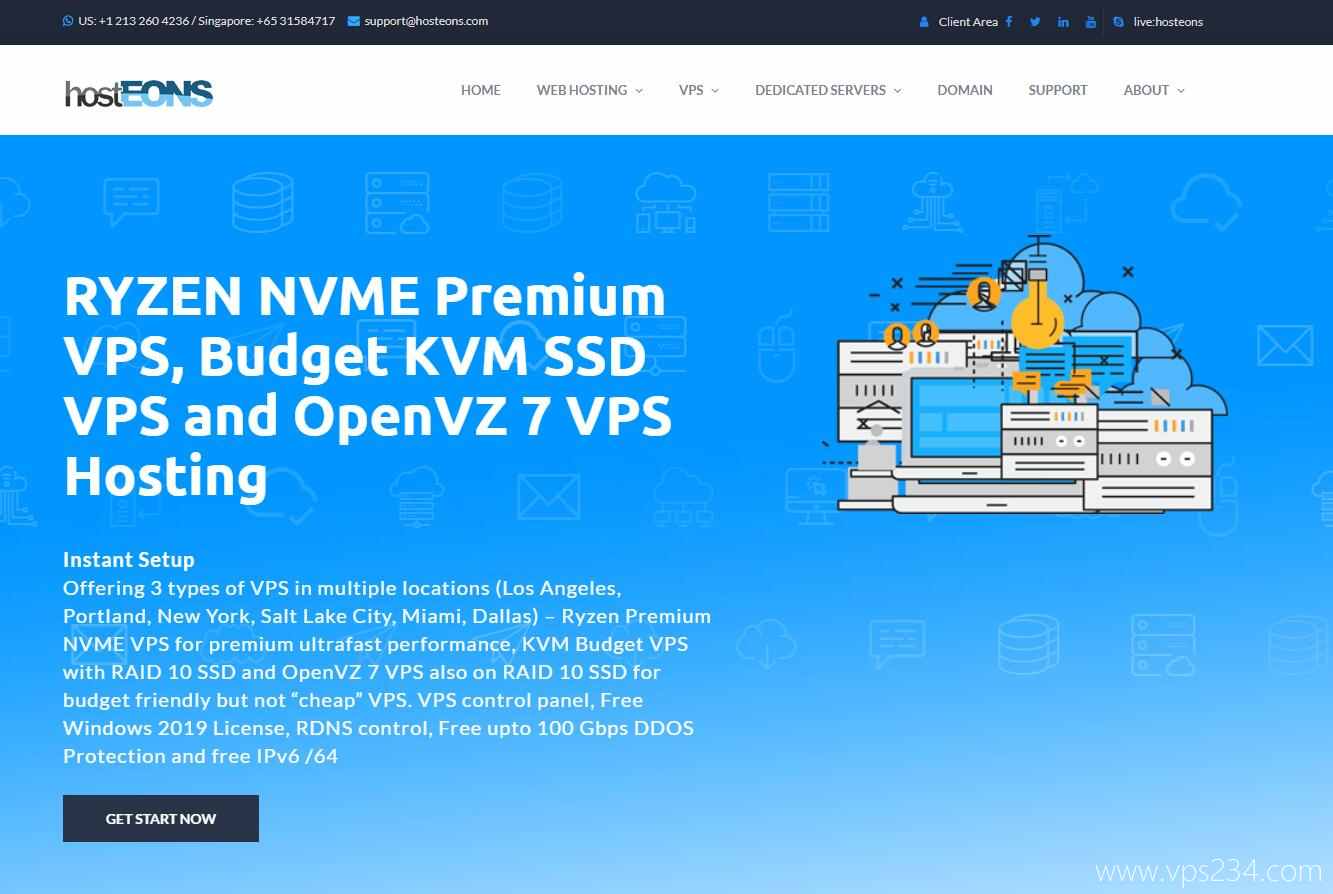法国VPS推荐-hostEONS