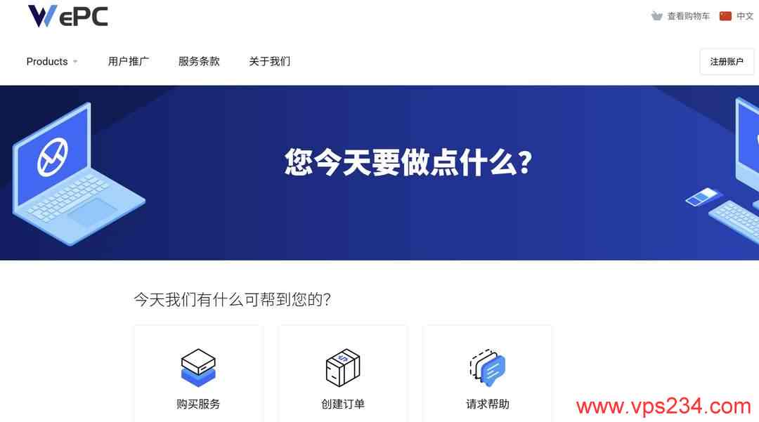 日本VPS推荐-WePC