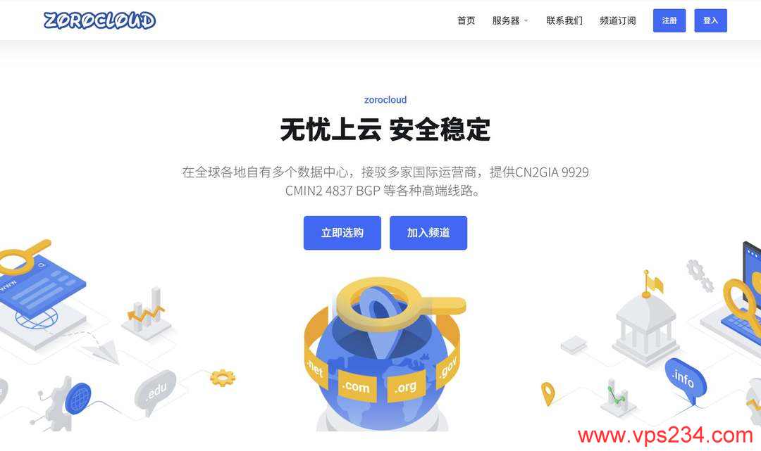 日本VPS推荐-ZoroCloud
