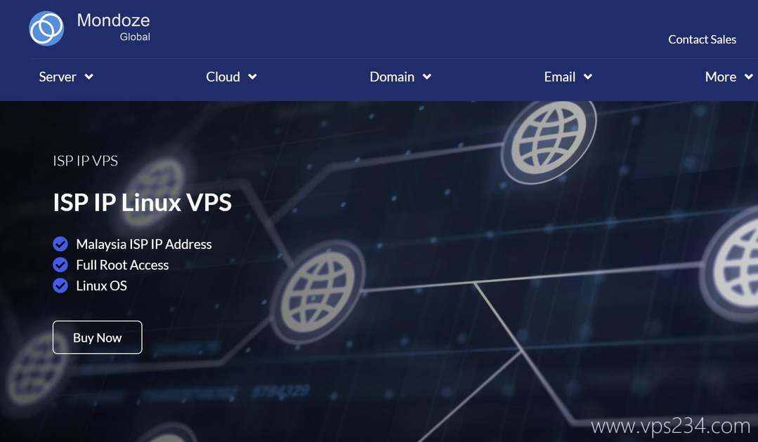 马来西亚VPS推荐-Mondoze