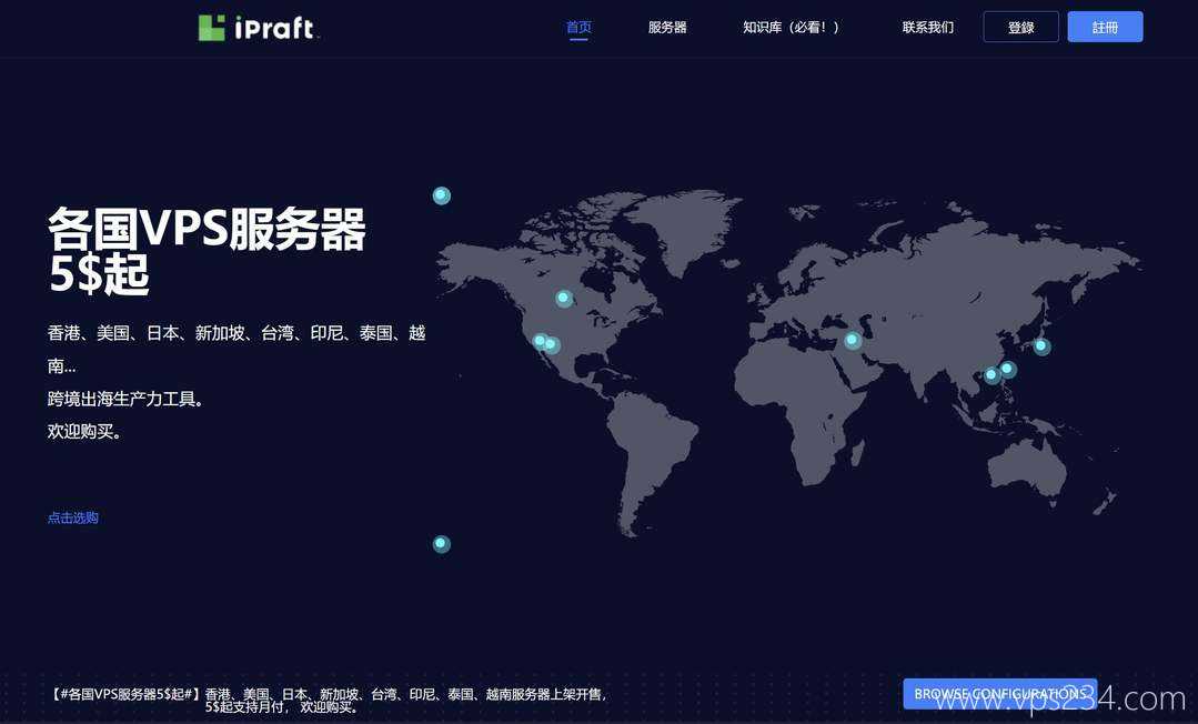 新加坡VPS推荐-IPRaft