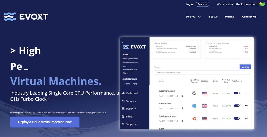 Evoxt：加拿大VPS-蒙特利尔机房-价格便宜
