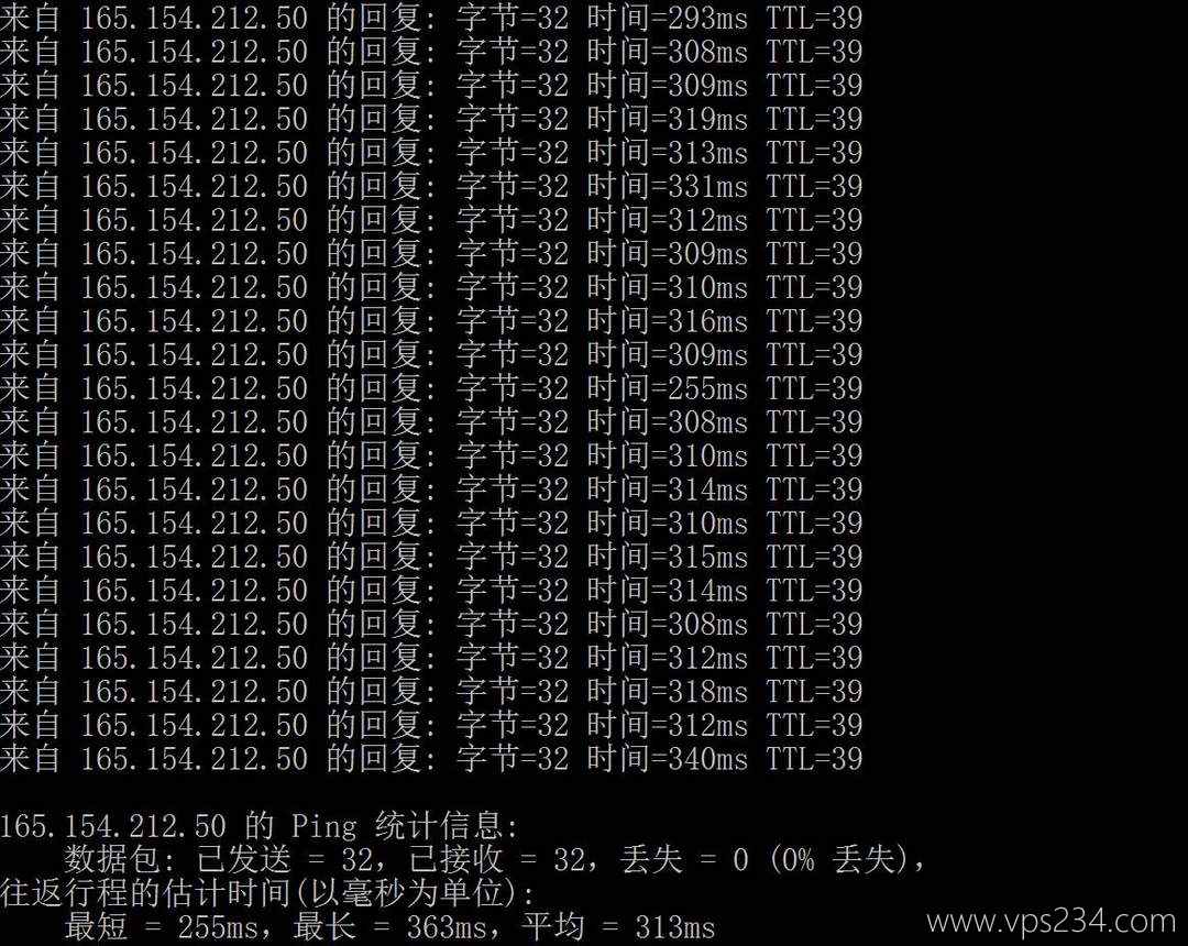 SurferCloud德国VPS网络测试-本地Ping平均延迟