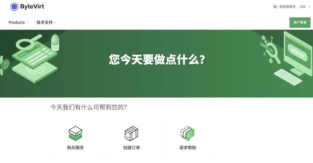 ByteVirt：美国VPS-价格低至1美元/月-联通和移动网络稳定