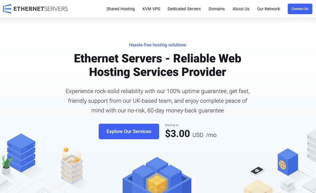 EthernetServers：德国VPS-法兰克福机房-10Gbps超大带宽