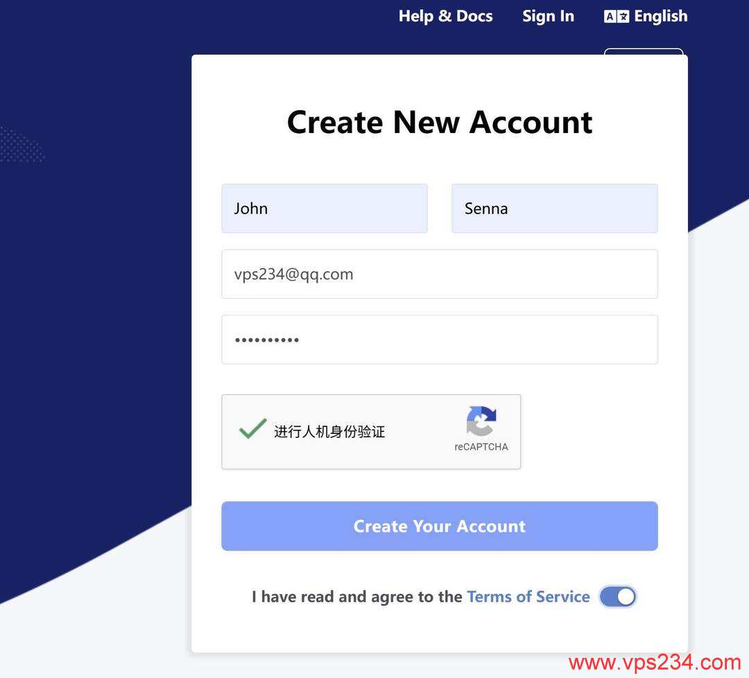 DMIT香港VPS购买教程-注册账号