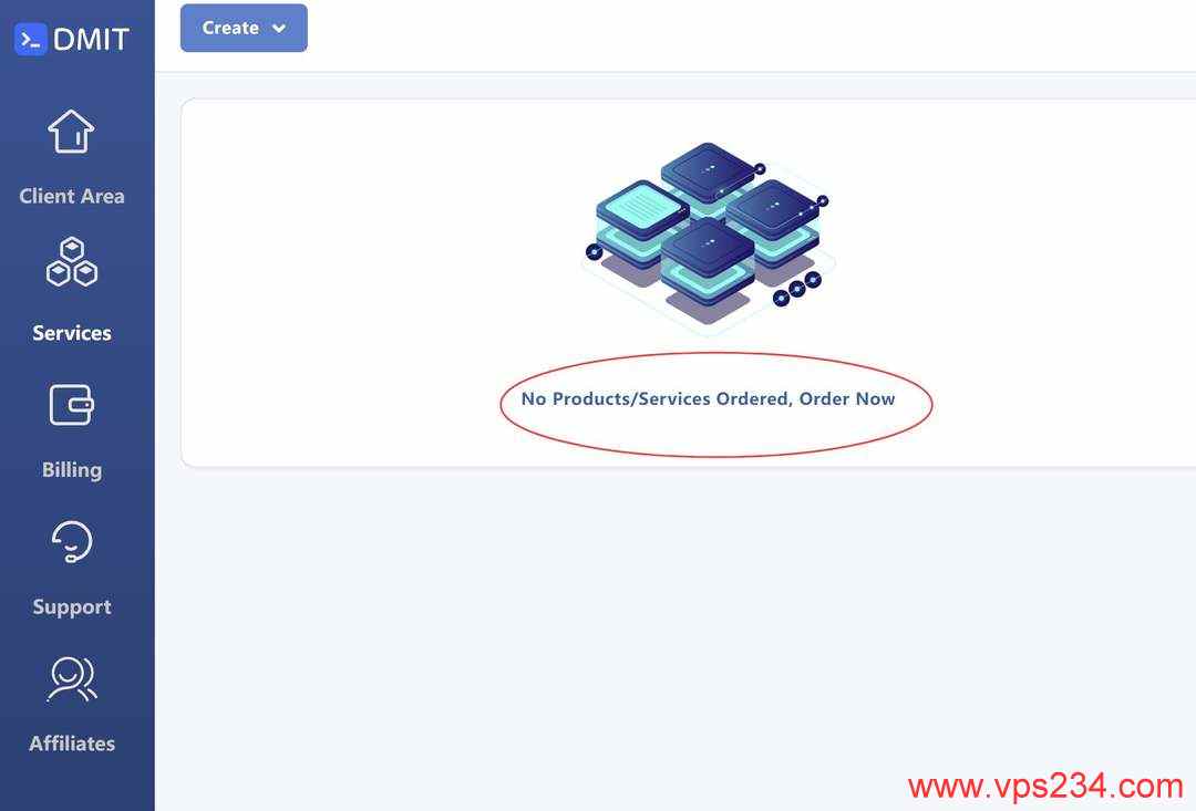 DMIT香港VPS购买教程-创建服务入口