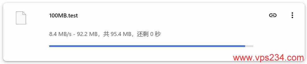 StarryDNS荷兰VPS网络测试-本地下载速度
