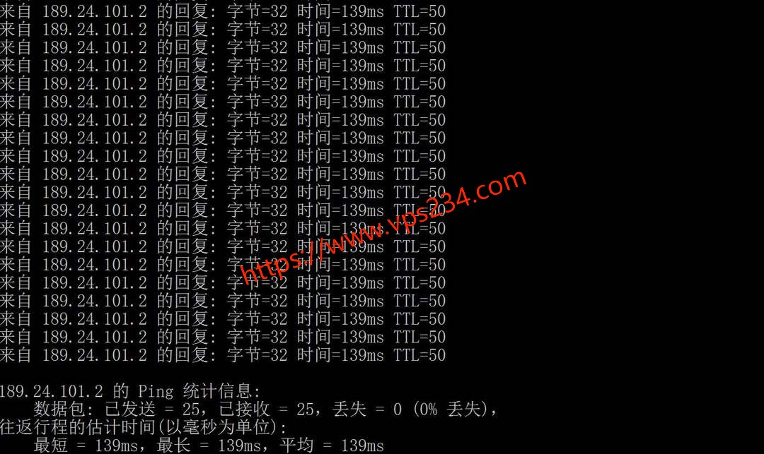 欧路云德国VPS网络测试-本地Ping平均延迟