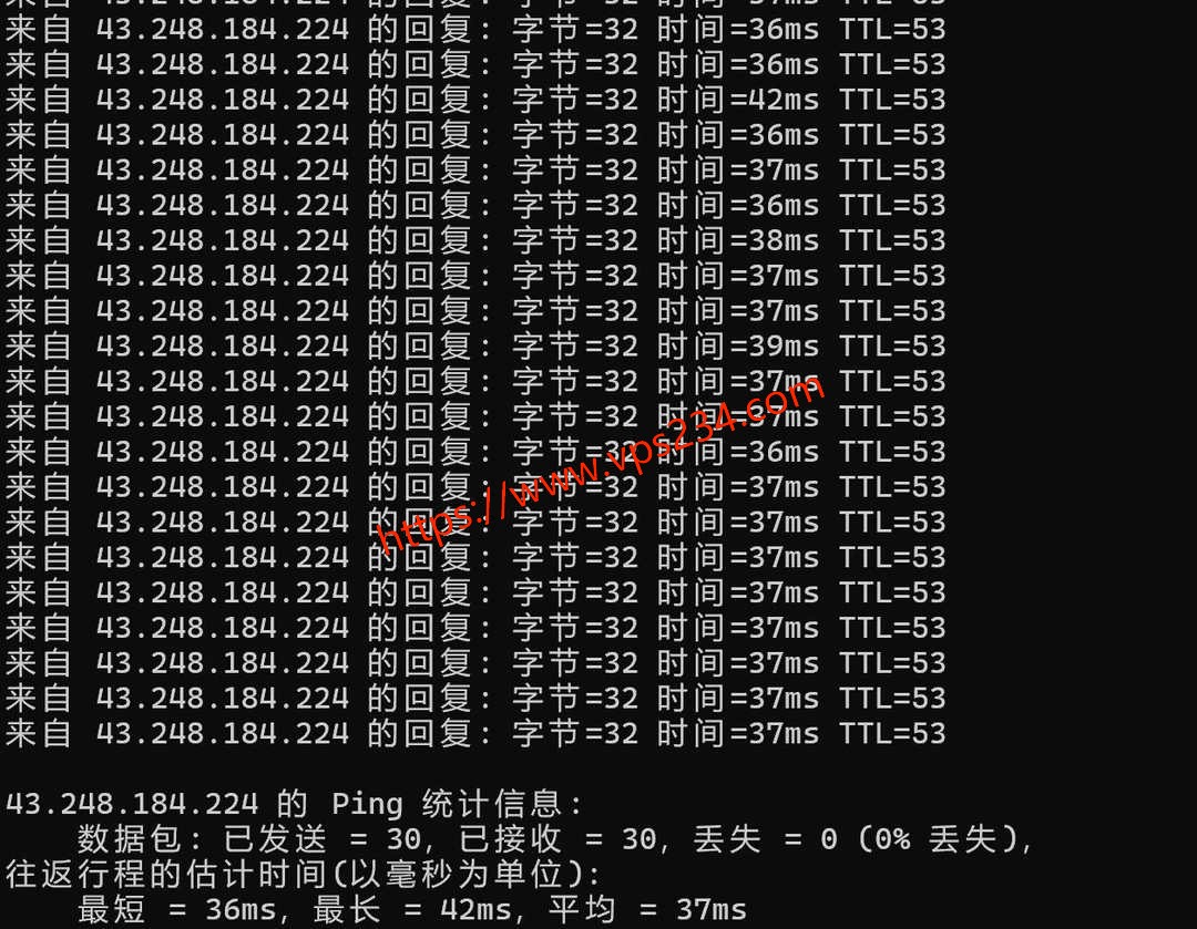 31IDC宿迁高防云服务器网络测试-本地Ping平均延迟