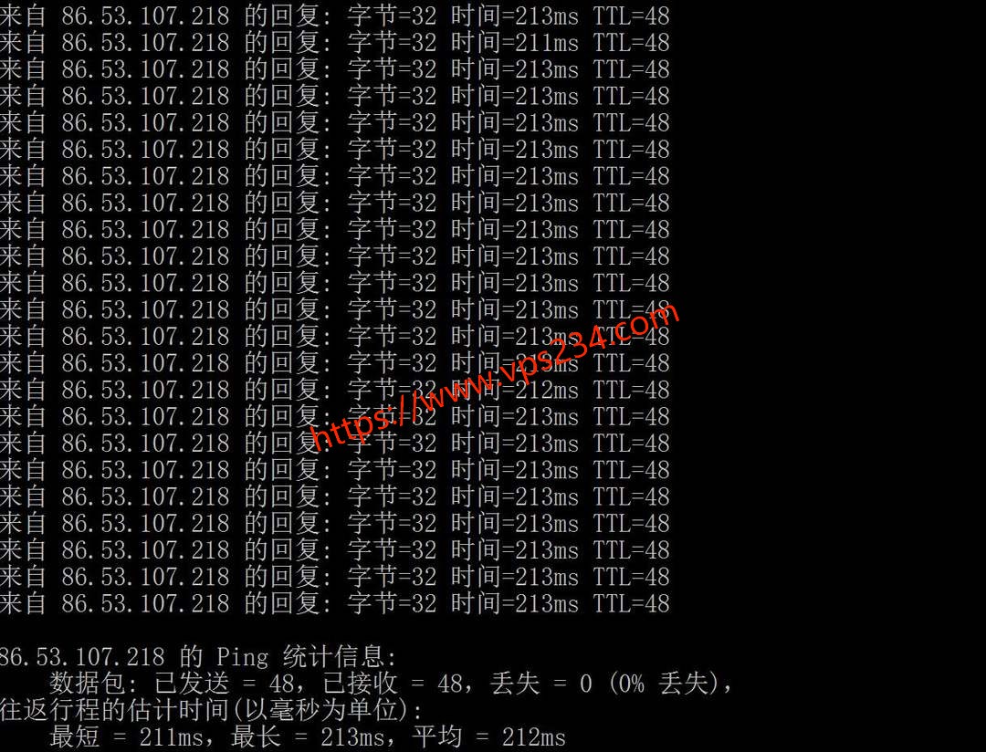 六六云德国家宽VPS网络测试-本地Ping平均延迟
