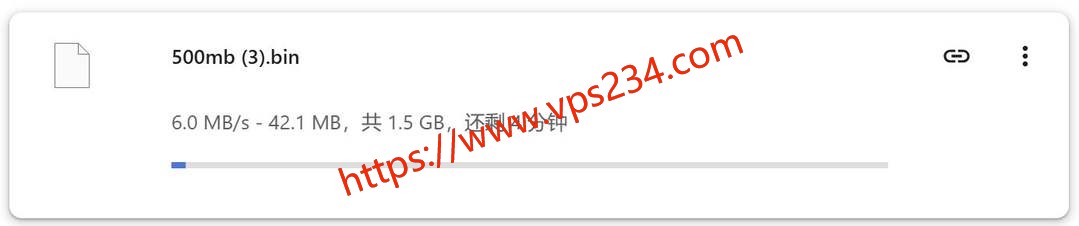 HHOST香港VPS-下载速度测试