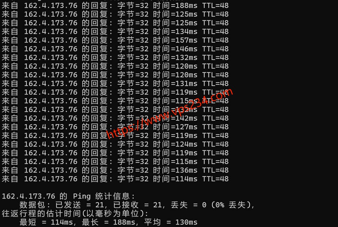 荫云新加坡VPS网络测试-IP属性