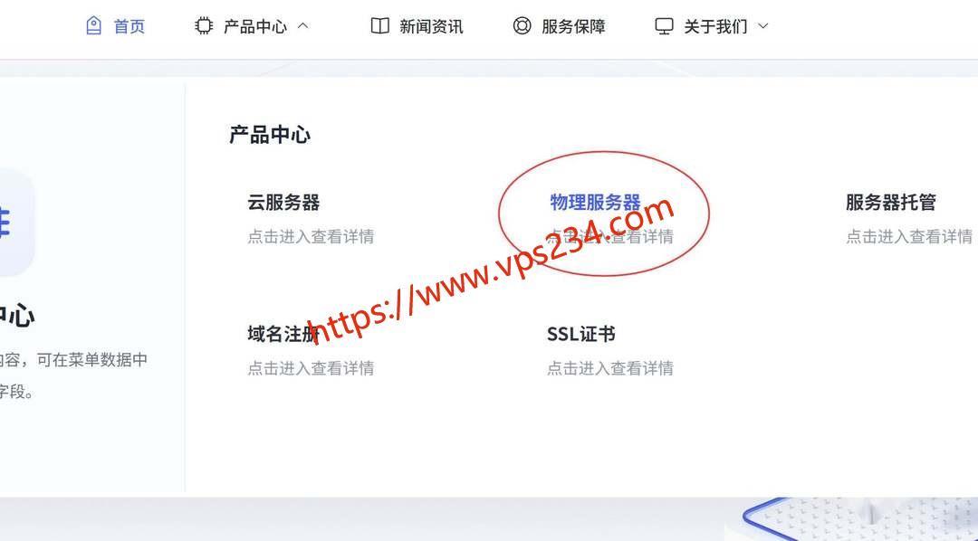 cncsz香港站群服务器购买教程-产品中心入口